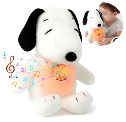 Peluche Snoopy que respira para dormir