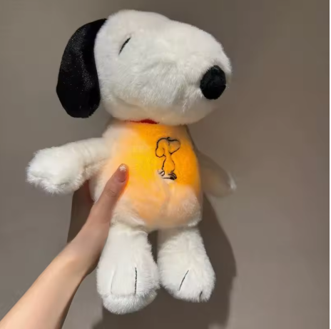 Peluche Snoopy que respira para dormir